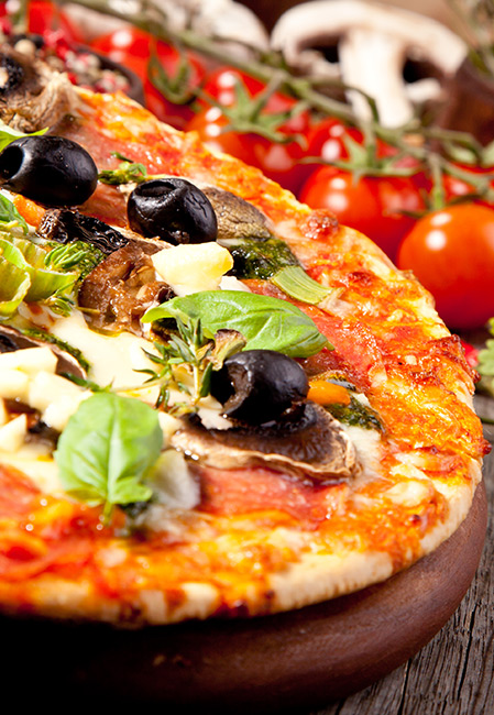 Restaurant pizzas italien